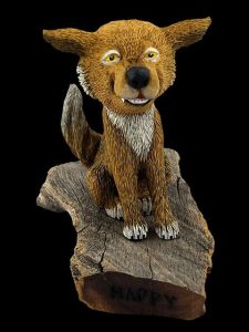 “Happy Coyote” Caricature
