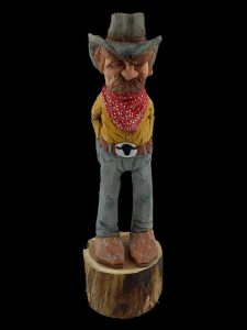 “Behind the Chutes” Cowboy Caricature