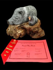 Winner at the Desert Woodcarving Show, Mesa, AZ
